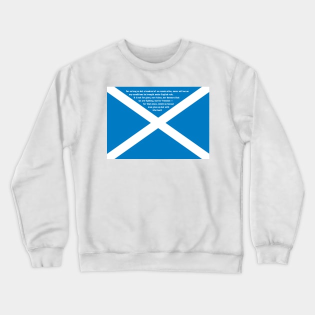 Declaration of Arbroath Crewneck Sweatshirt by DJVYEATES